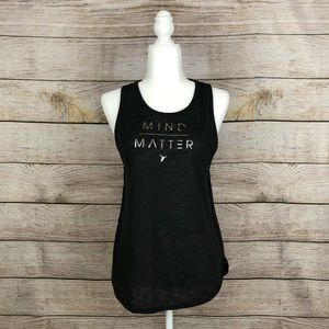 Old Navy Active Go- Dry Semi-Fitted Black Tank Top